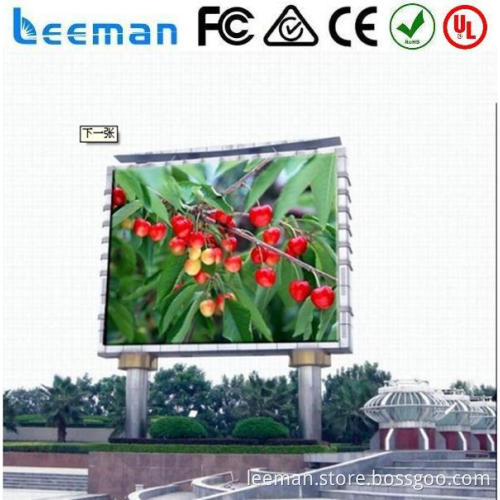 full color led display screen panel outdoor double sided led screen emergency sign board